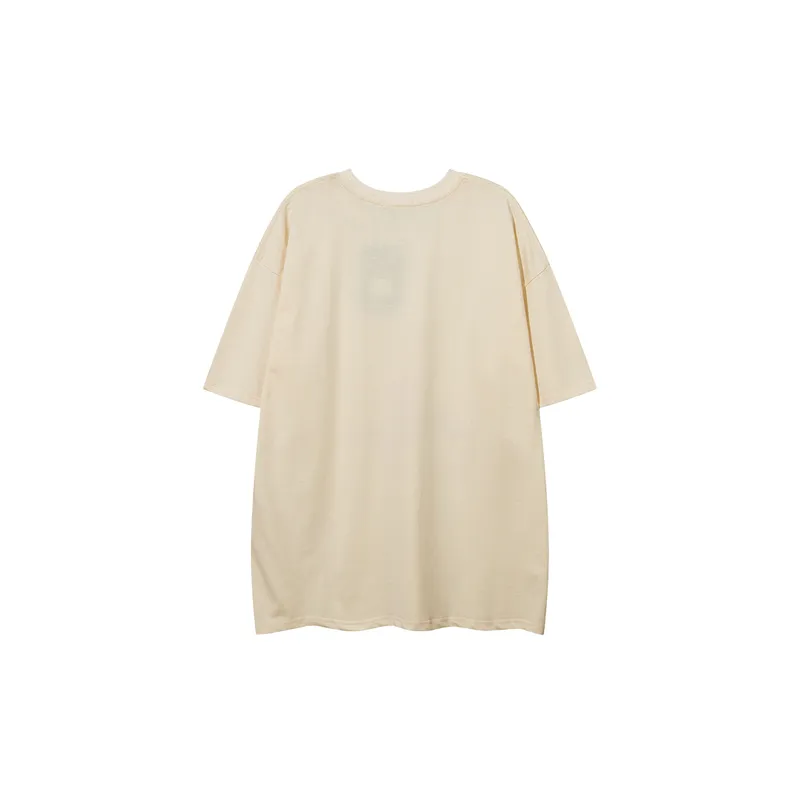 Letter Fashionable 100% Cotton T Shirt-7
