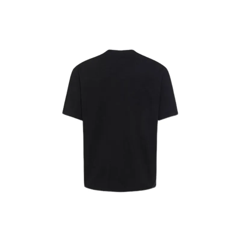 Retro Print Distressed Short Sleeve T Shirt-1