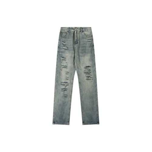 Retro Straight Leg Jeans