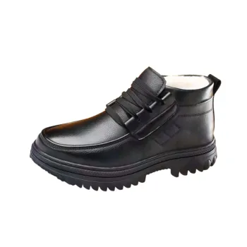 Casua Contrast Faux Fur Cotton Shoes