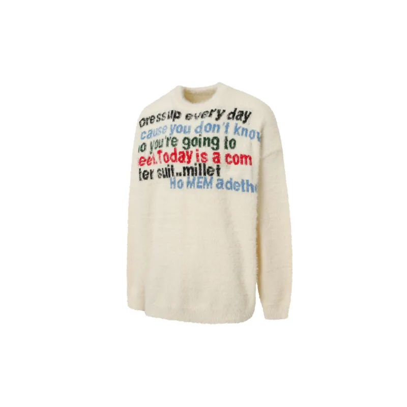 Simple Loose Soft Sweater-0