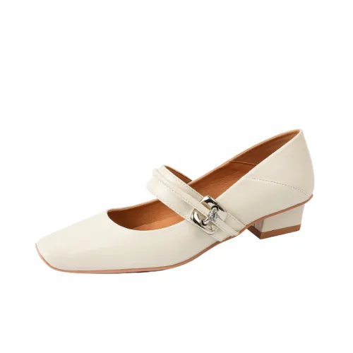 Casual Floral Mary Jane Shoes