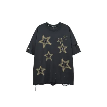 Street Loose Cotton T Shirt