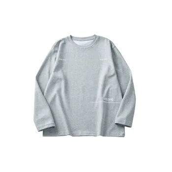 Loose Simple Cotton Blended Fabric T Shirt