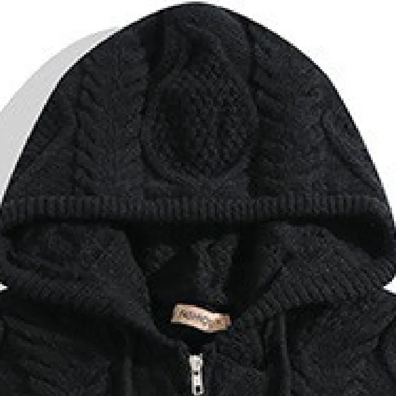 Retro Loose Zipper Sweater-4