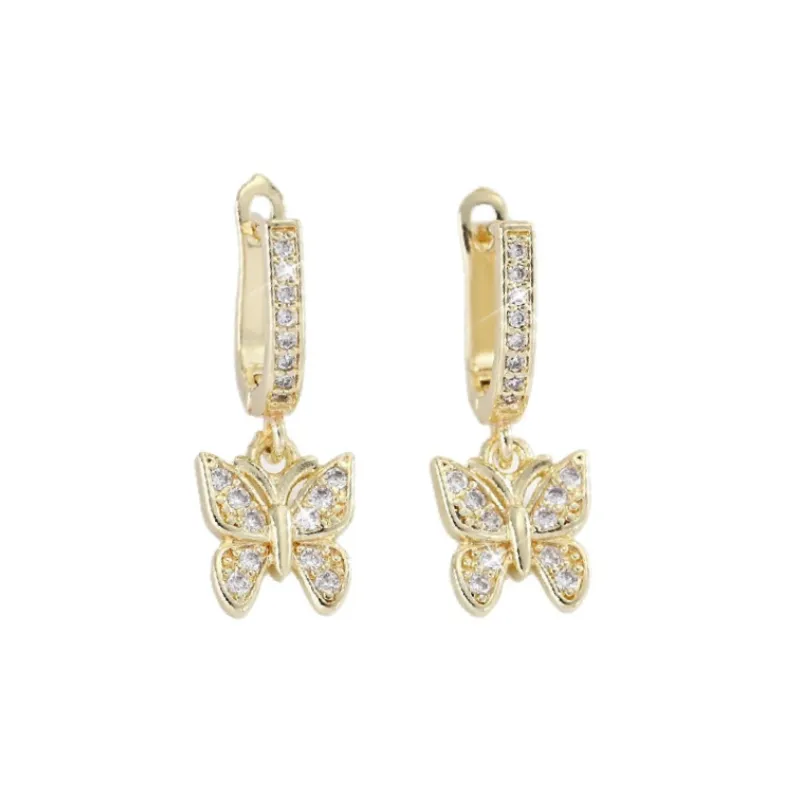 Fashionable Butterfly Earring-0