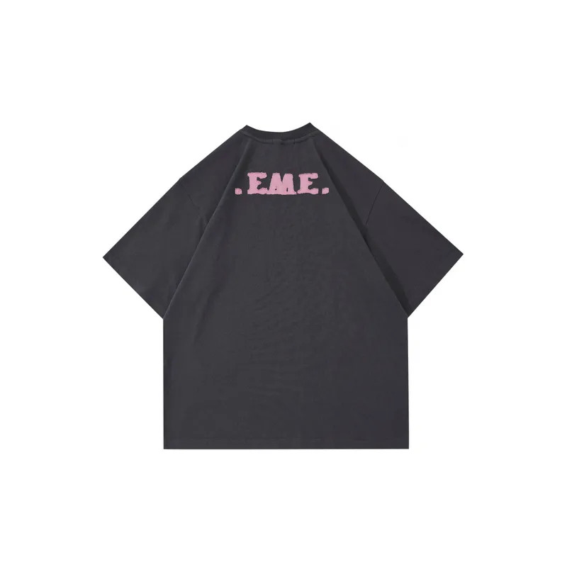 Retro Washed Half Sleeved T Shirt-5