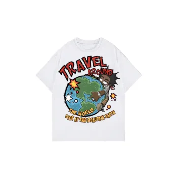 Street Fashionable Milk Fiber T Shirt