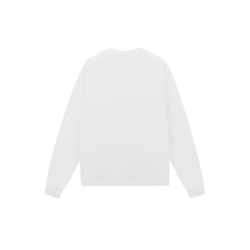 HELIPORT Apron Letter Long Sleeve Loose Sweatshirt-1