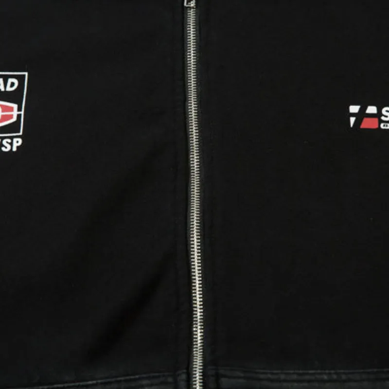 Fashionable Washed Zipper Sweatshirt-3