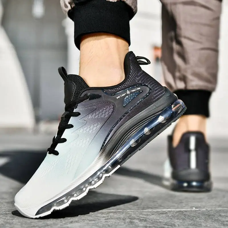 Simple Breathable Running Shoes-2