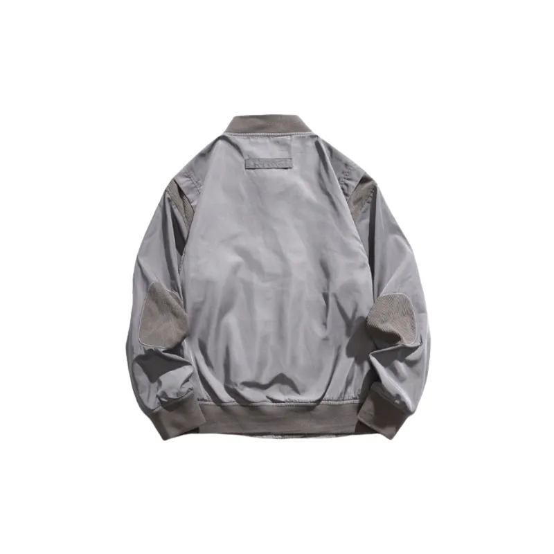 Retro Loose Casual Motorcycle Jacket-1