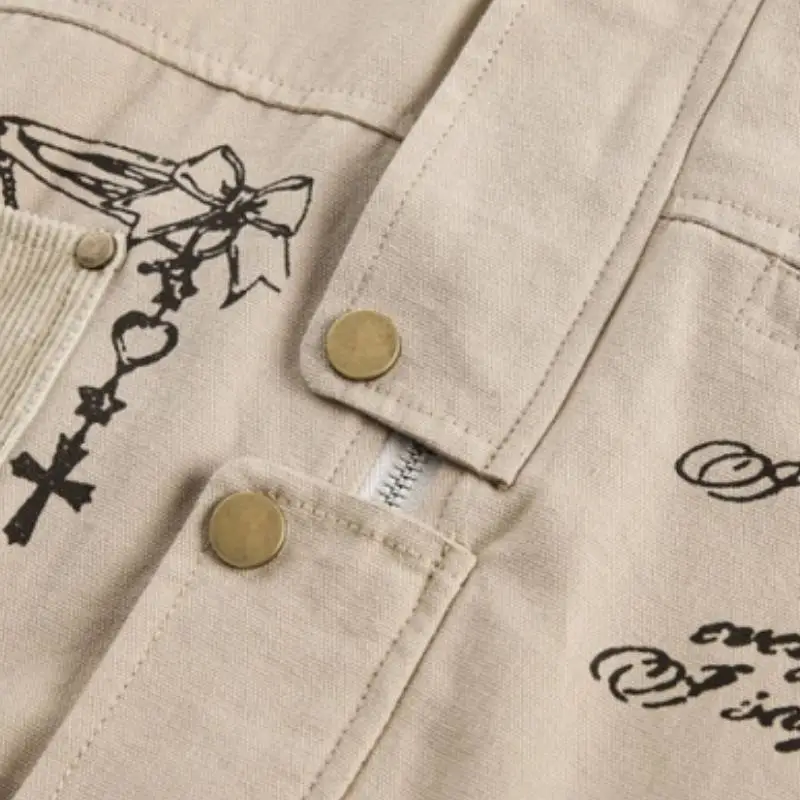 Retro Casual Cotton Jacket-4