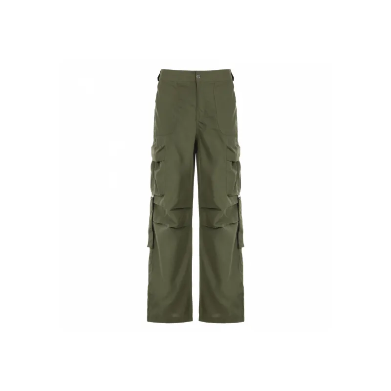 Trendy  Loose Cargo Pants Women-2
