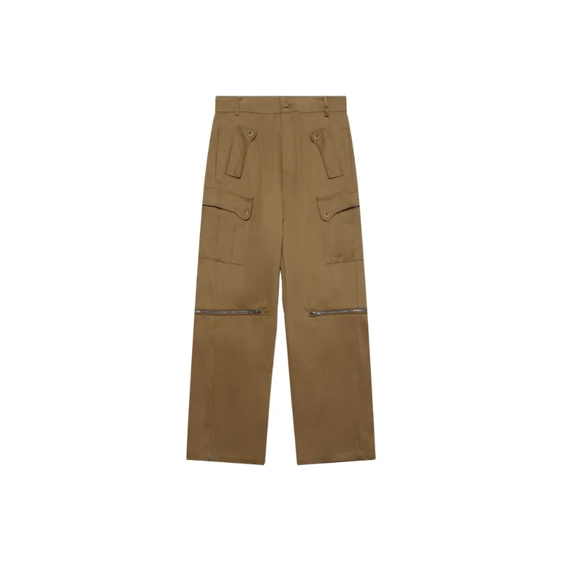 New style High Street Casual Niche Three dimensional Large Pocket Pants-0