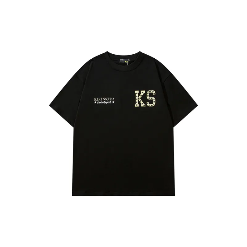 Trendy Star Letter T Shirt-0