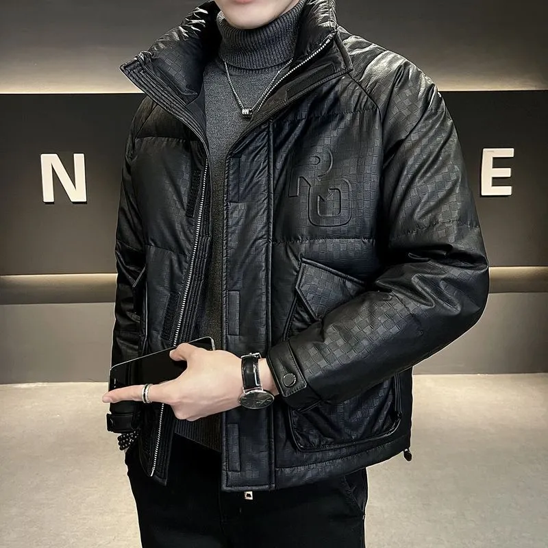 Fashion Simple Loose Down Jacket-3