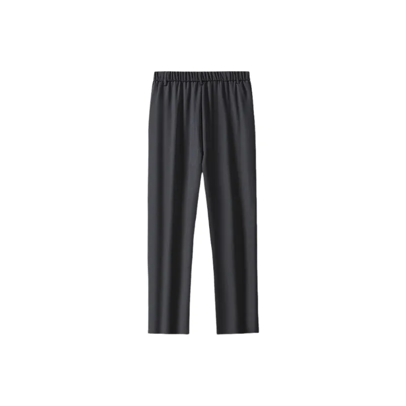 Casual Fashionable Polyester Suit Trousers-1