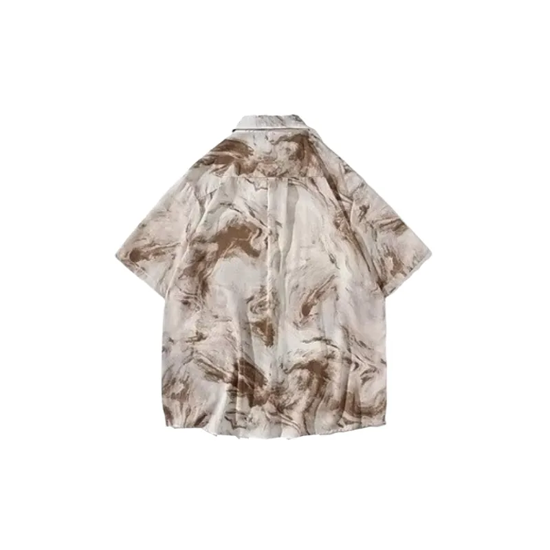 Casual Loose Acrylic Fibres Shirt-3