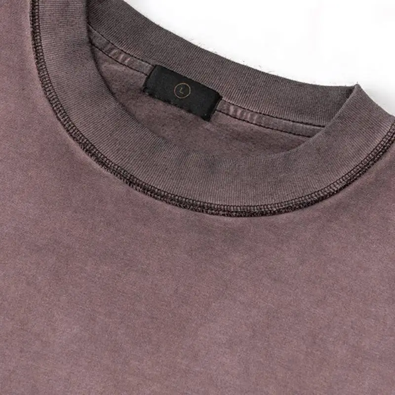 Street Washed 100% Cotton T Shirt-8