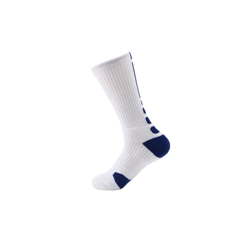 Sporty Simple Polyester Cotton Knee High Socks-1