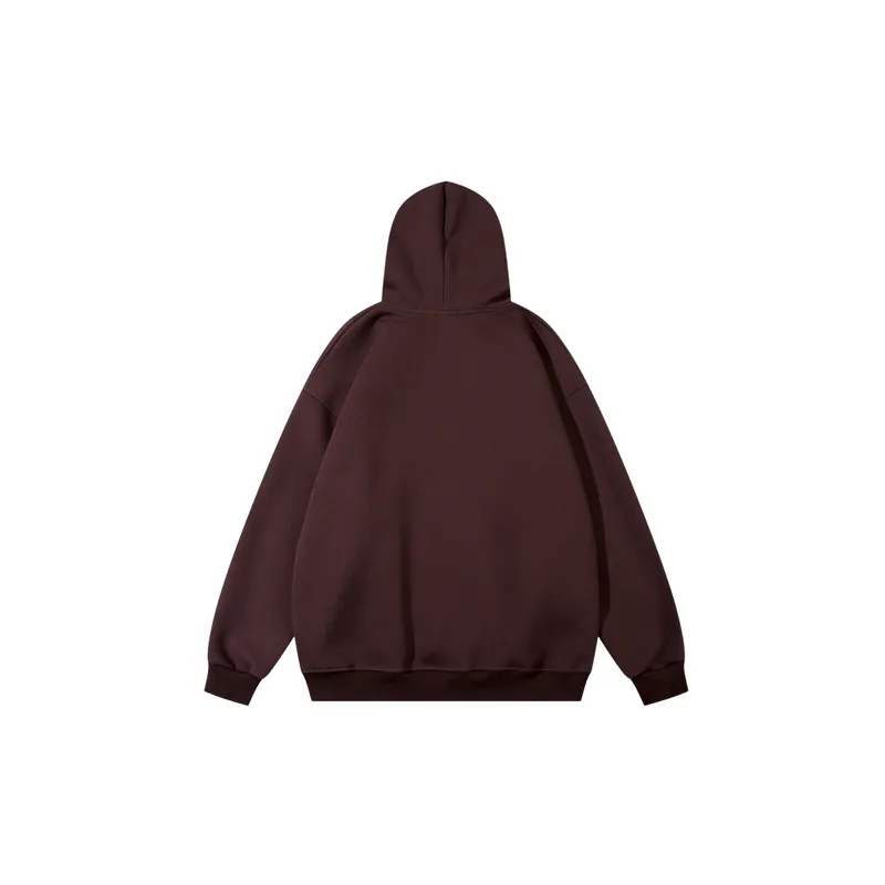 Casual Loose Cotton Blended Fabric Sweatshirt-1