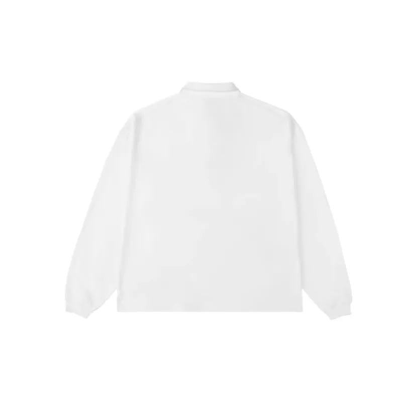Loose Lapel Long Sleeve T shirt-3