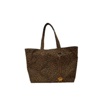 Leopard Print Casual Shoulder Bag