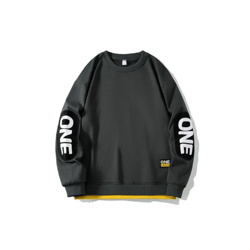Casual Loose Long Sleeve T shirt-5