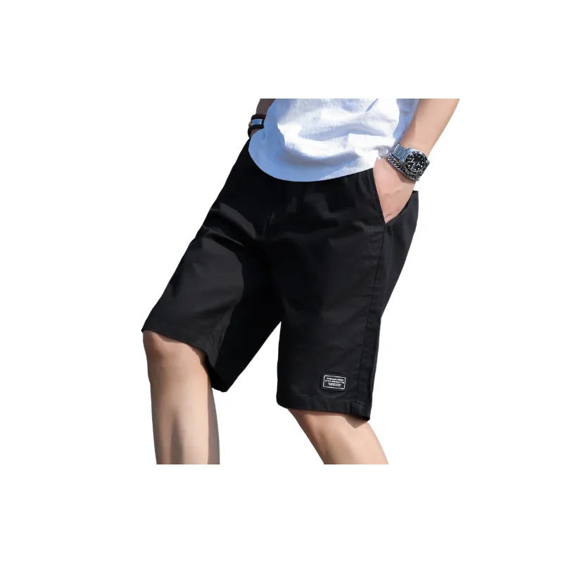 Sporty Fashionable Cotton Casual Shorts-0