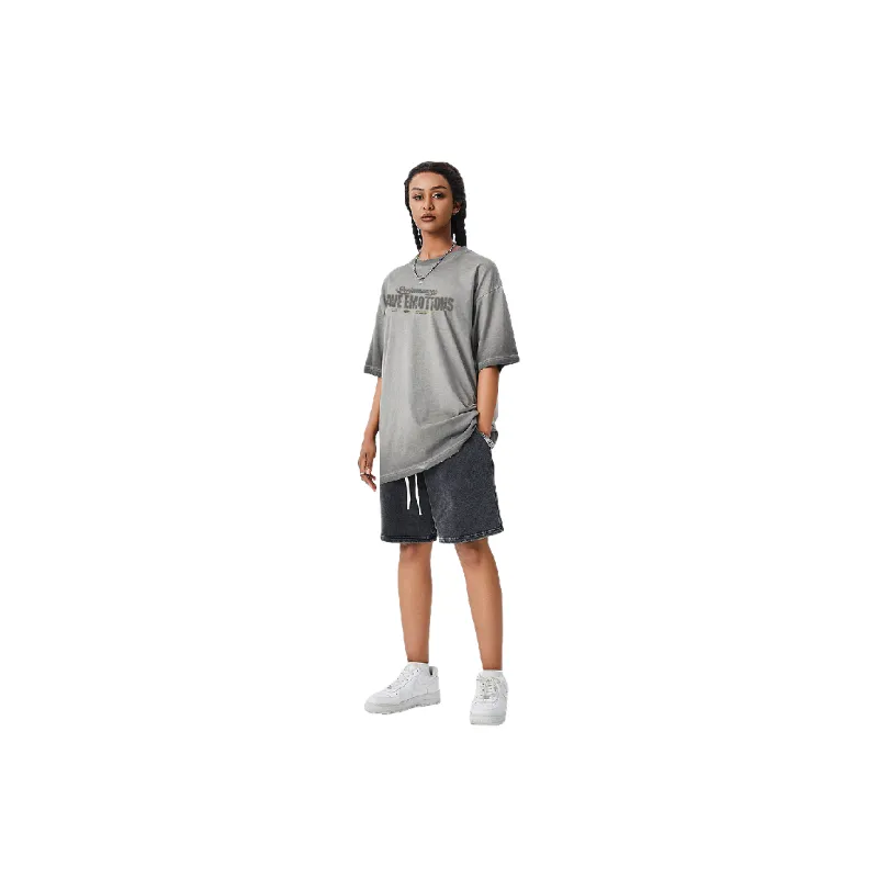 Casual Loose 100% Cotton T Shirt Unisex-6