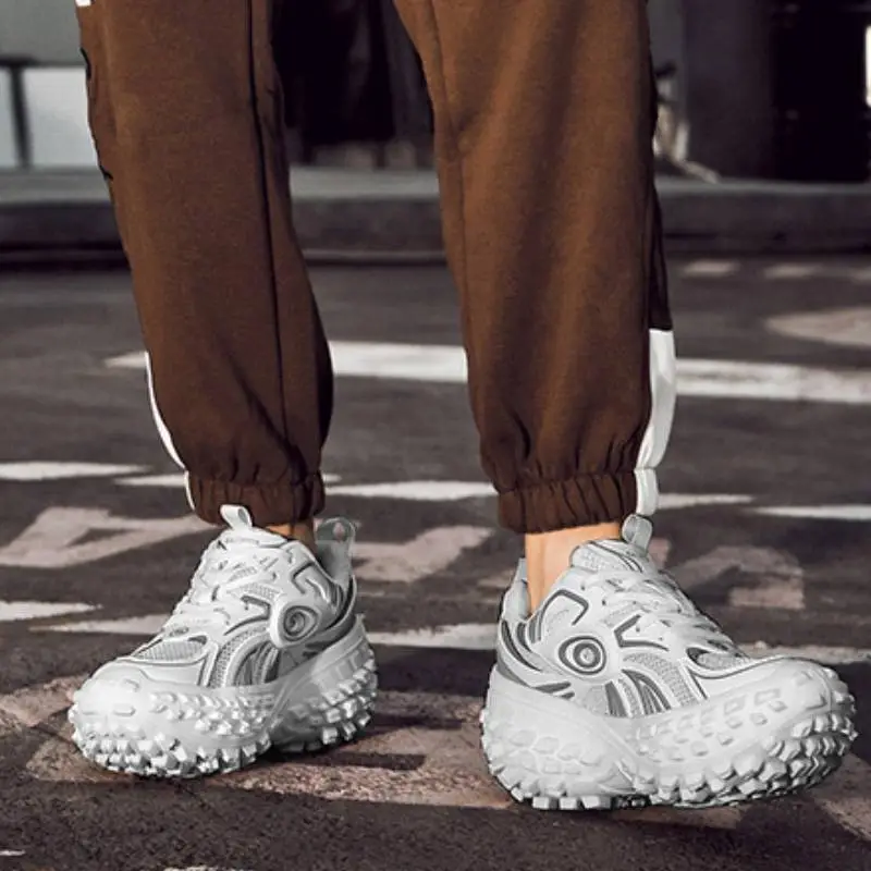 Fashion Sporty Chunky Sneakers-4