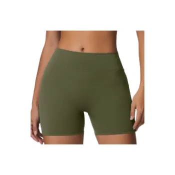 Basics Plain Sports Shorts Women