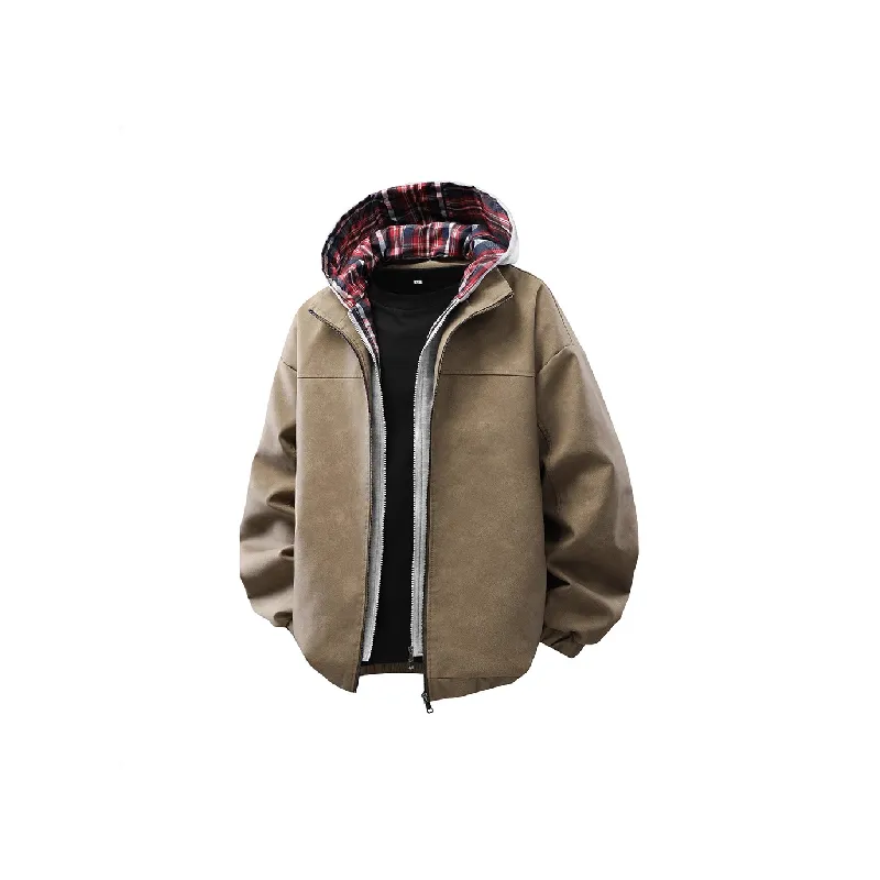 Retro Loose PU Jacket-6
