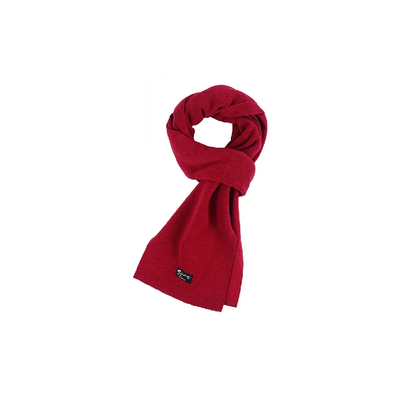 Casual Plain Knit Scarf-11