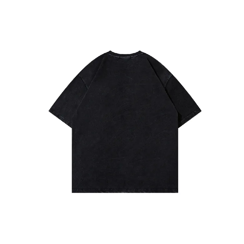Retro Print T Shirt-1