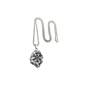 Viking Meteorite Pattern Irregular Necklace