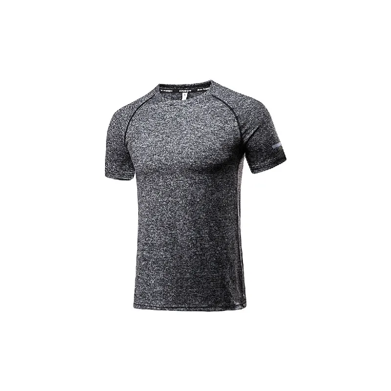 Sporty Plain Polyester T Shirt Unisex-4