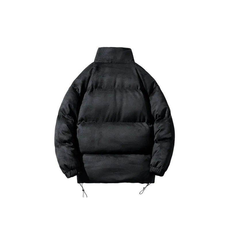 Fashionable Loose Polyester Quilted Jacket-5