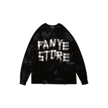 Hip hop Loose Long sleeved Sweater
