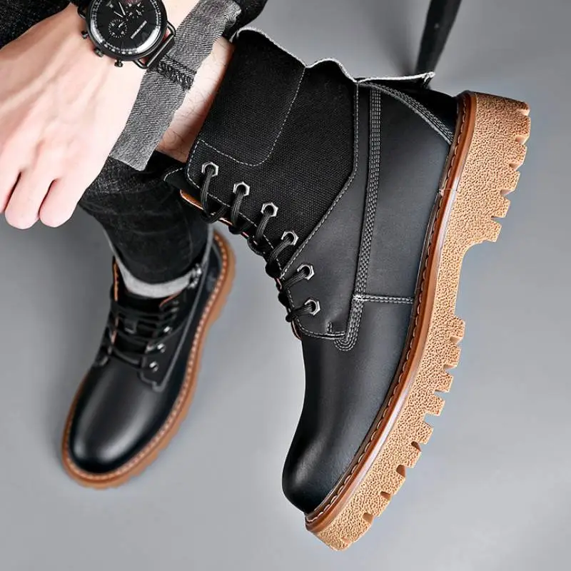 Retro Sporty Outdoor Boots-7