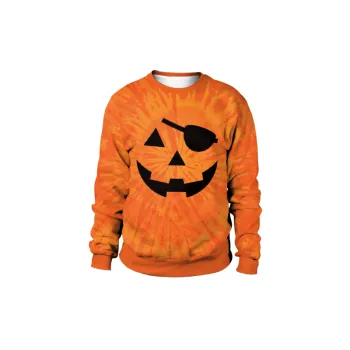 Casual All Over Print Sweatshirt