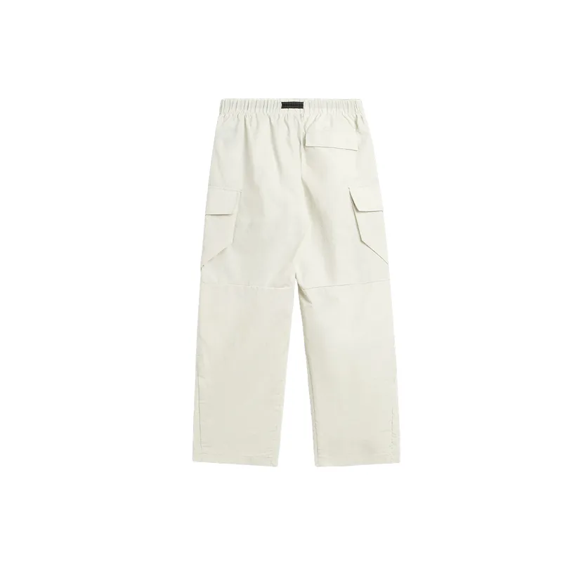 Basics Simple 100% Nylon Casual Pants-3