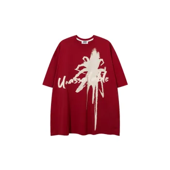 Niche Graffiti Design Sense Short Sleeve T shirt