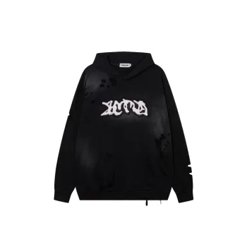 Trendy Brand Retro Street Long Sleeve Hooded Sweatshirt