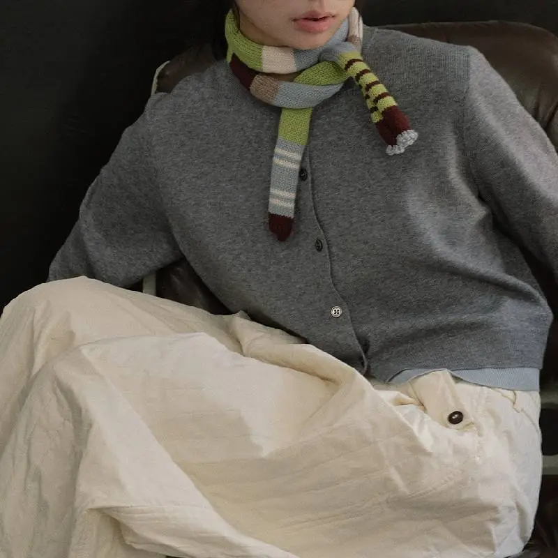 Punk Street Knit Scarf-2
