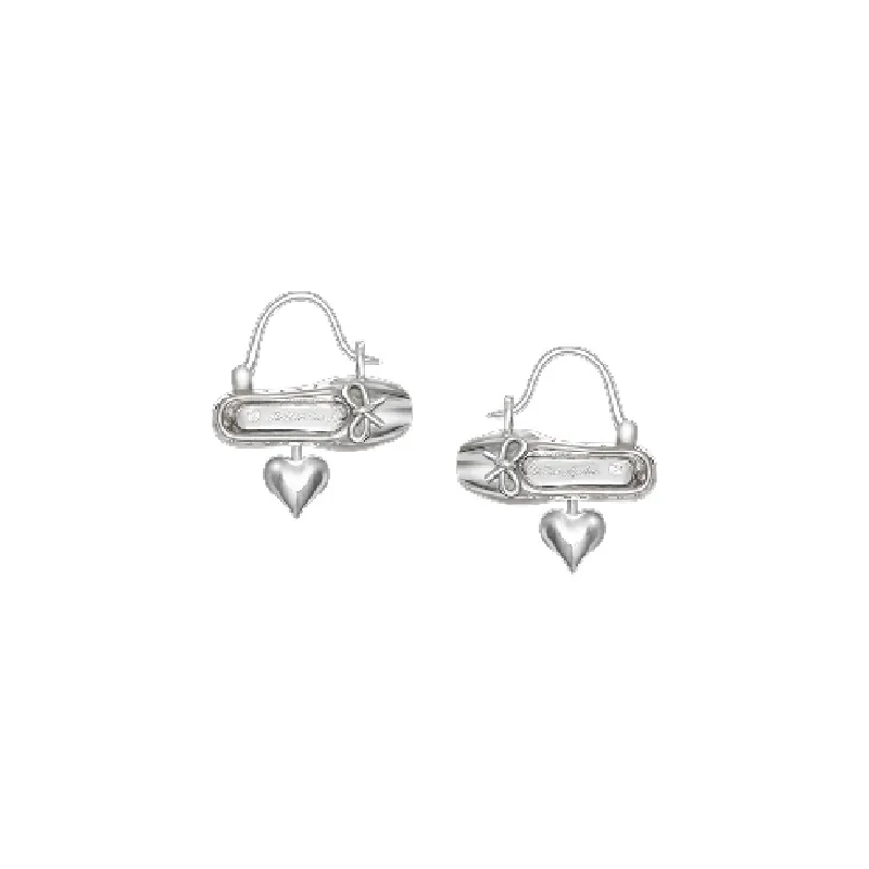 Elegant Heart Earring-0