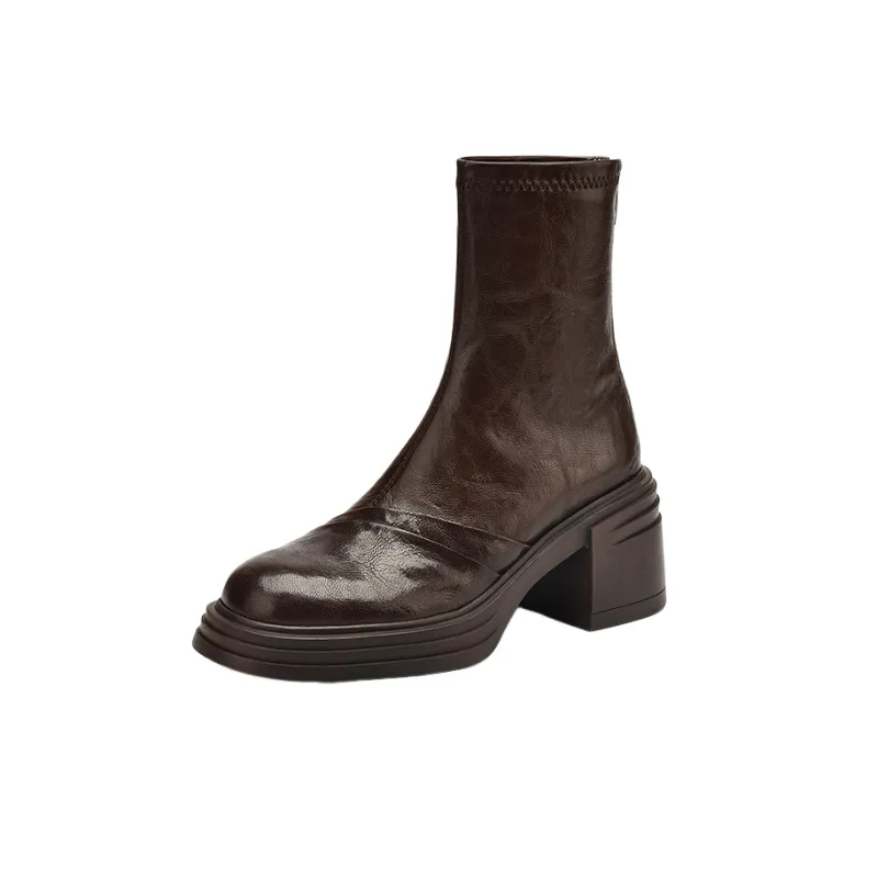 Basics Simple Ankle Boots-5