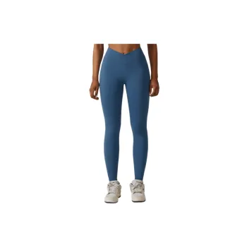 Plain Sporty Nylon Leggings Women