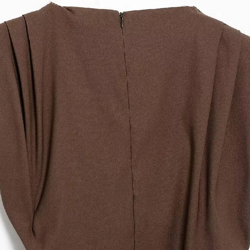 Fashionable Plain Polyester Vest Women-3